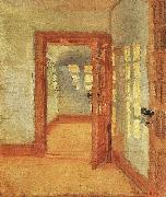 Anna Ancher House interior oil on canvas